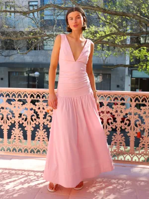 By Nicola Bowie Maxi Dress in Marshmellow