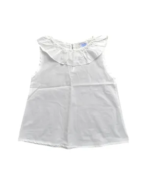 Carola Duval Ruffled Collar Top 5T