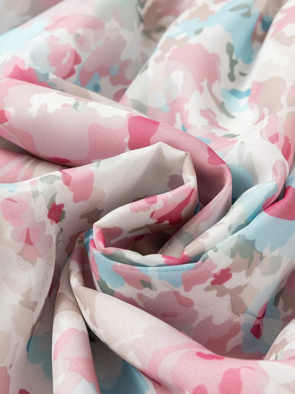 Casual Floral Mini Dress