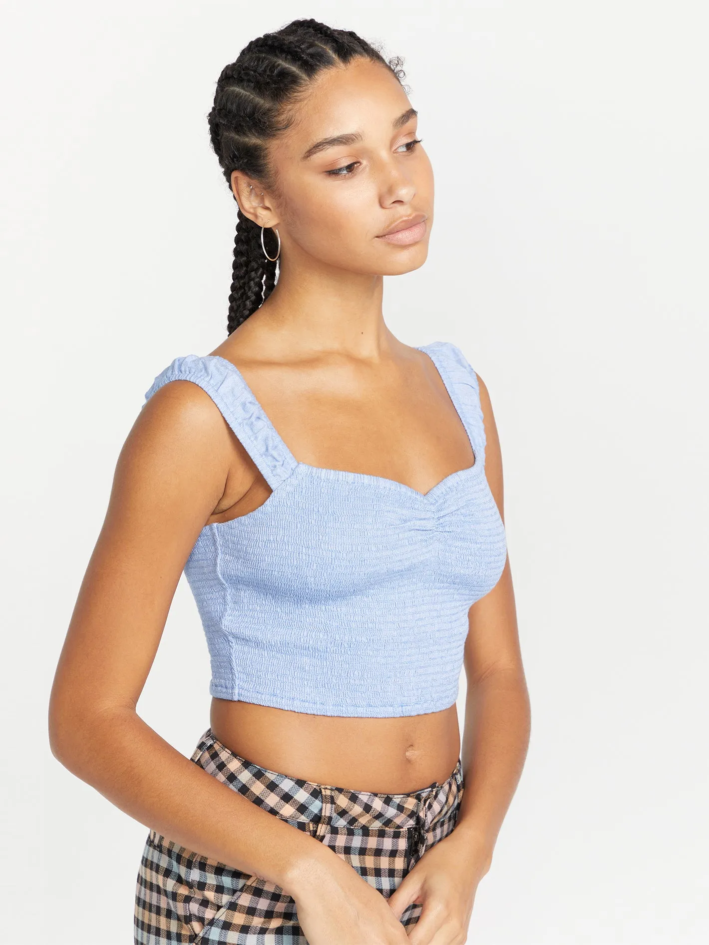 Cote De Lune Top - Chambray