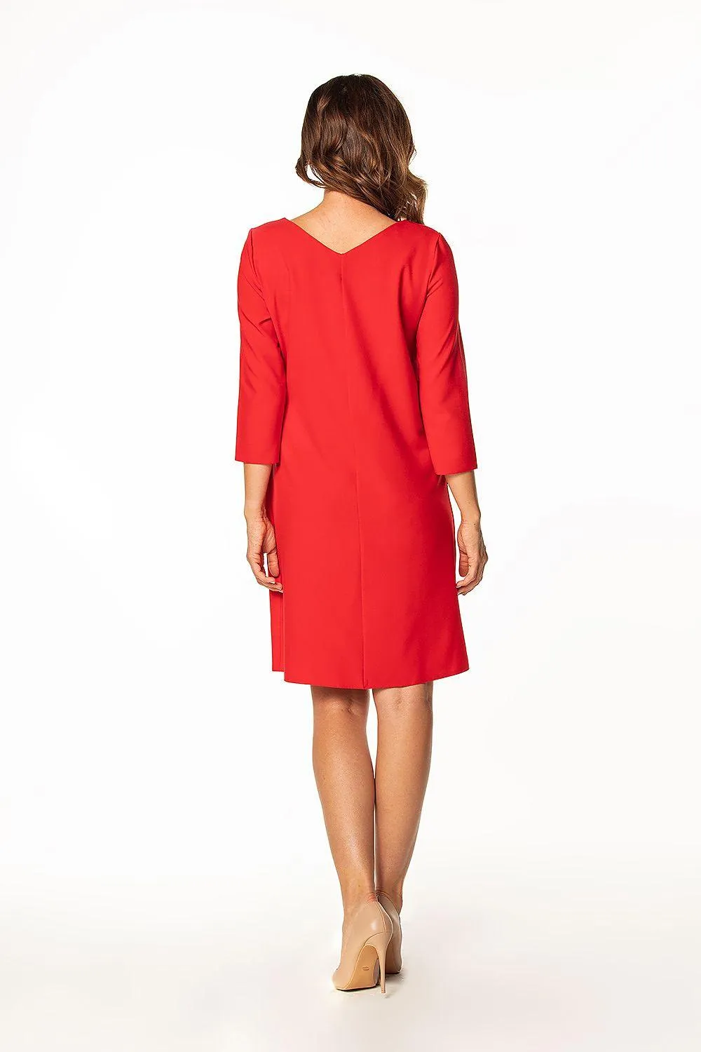 Daytime Tie-Waist Midi Dress
