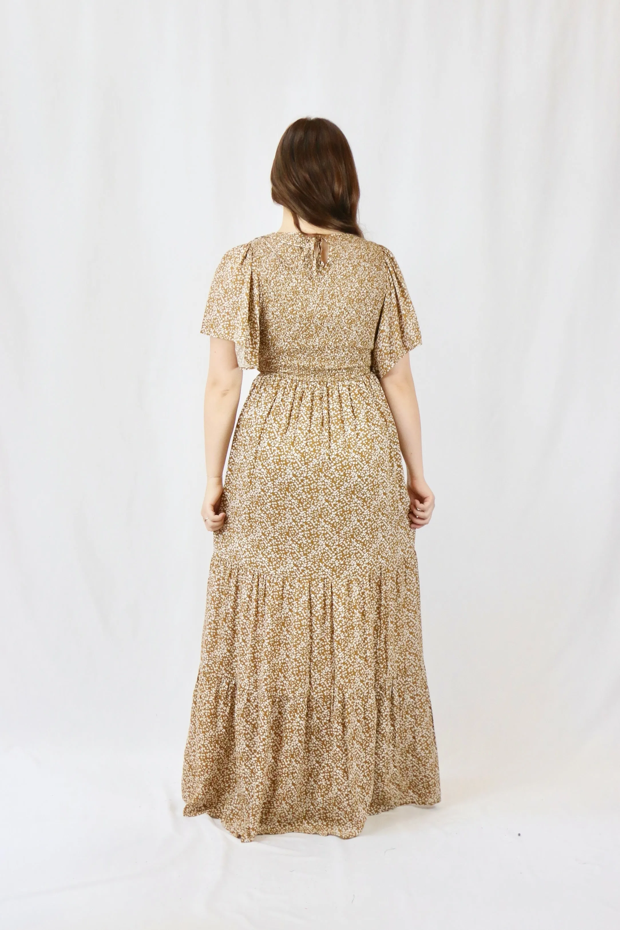 Florence Dress - Sepia