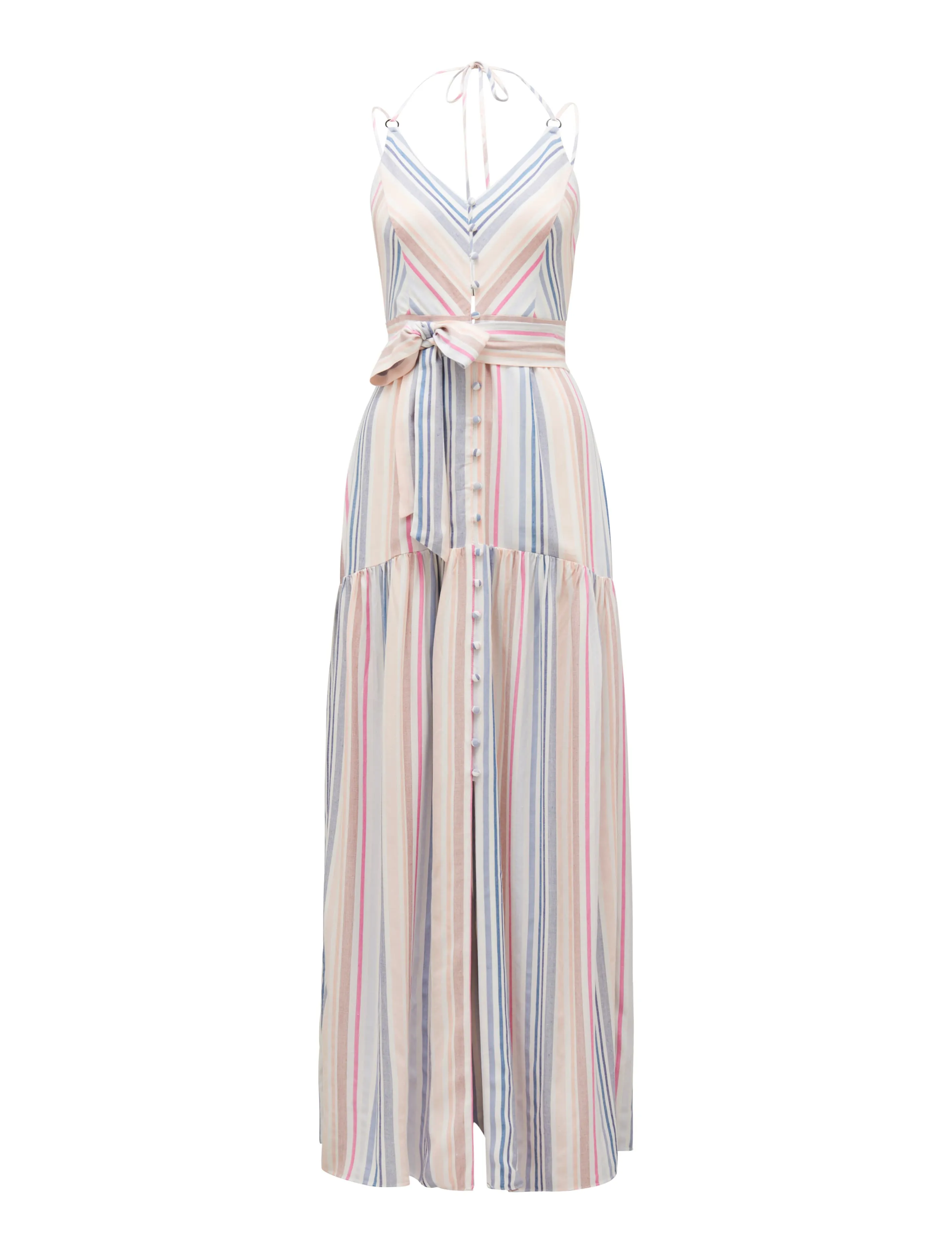 Leah Stripe Maxi Dress