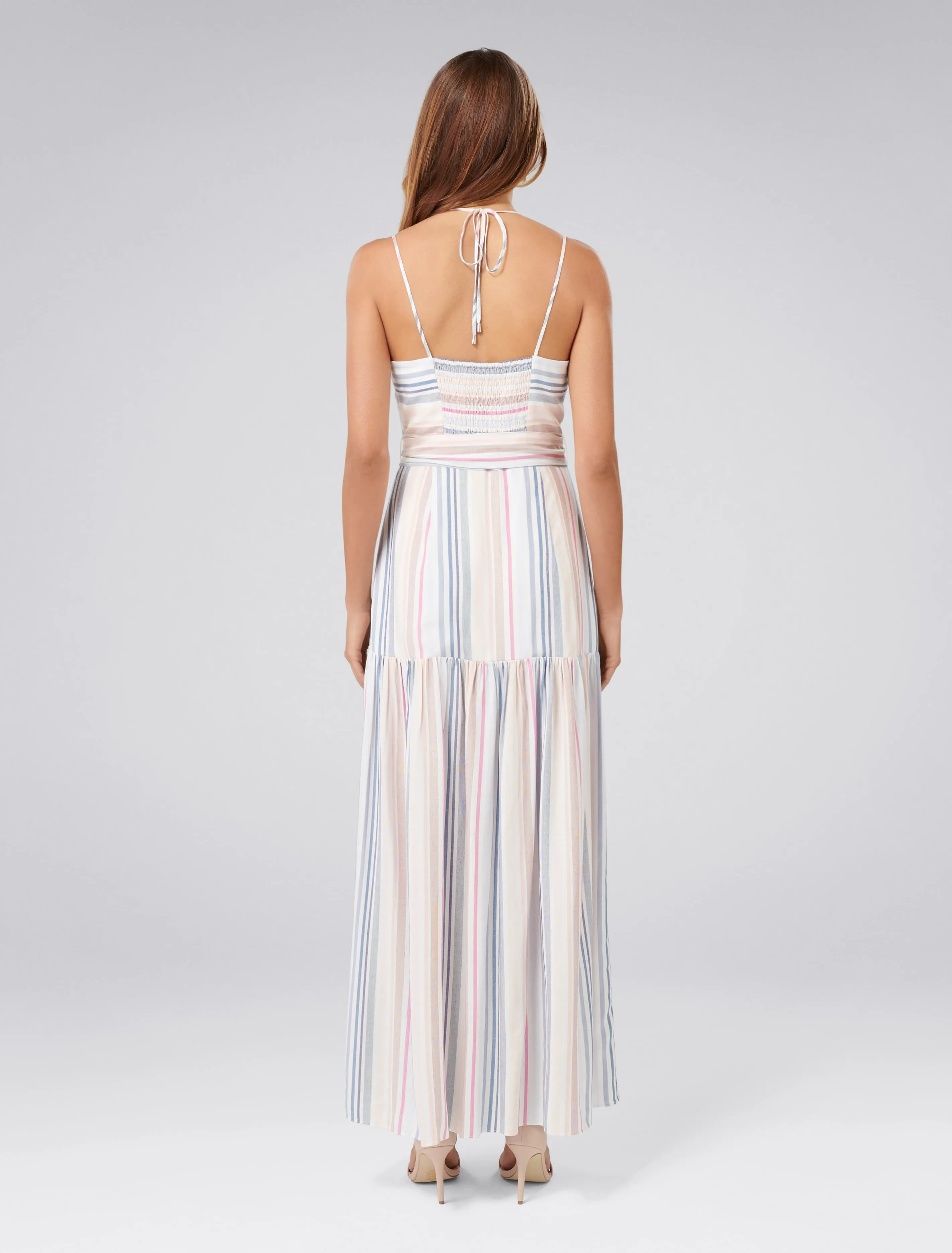 Leah Stripe Maxi Dress