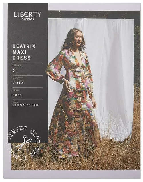 LIBERTY • Beatrix Maxi Dress Sewing Pattern