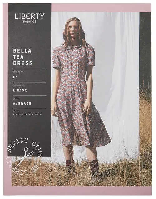 LIBERTY • Bella Tea Dress Sewing Pattern (UK14 - 22)