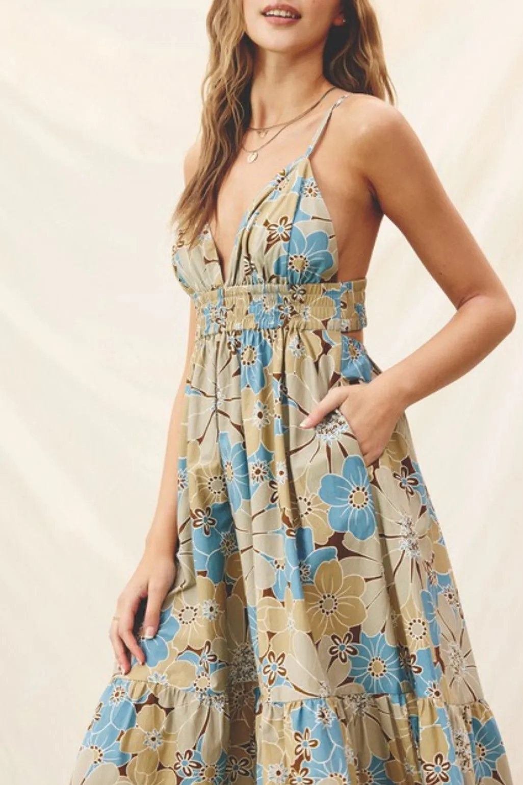 Lily Pad Cutout Dress