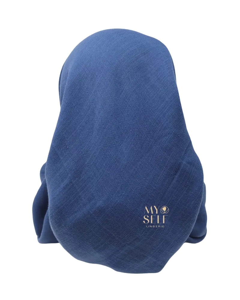 Lizi Headwear Solid Sky Blue Pre-Tied Bandanna with Light Non Slip Grip