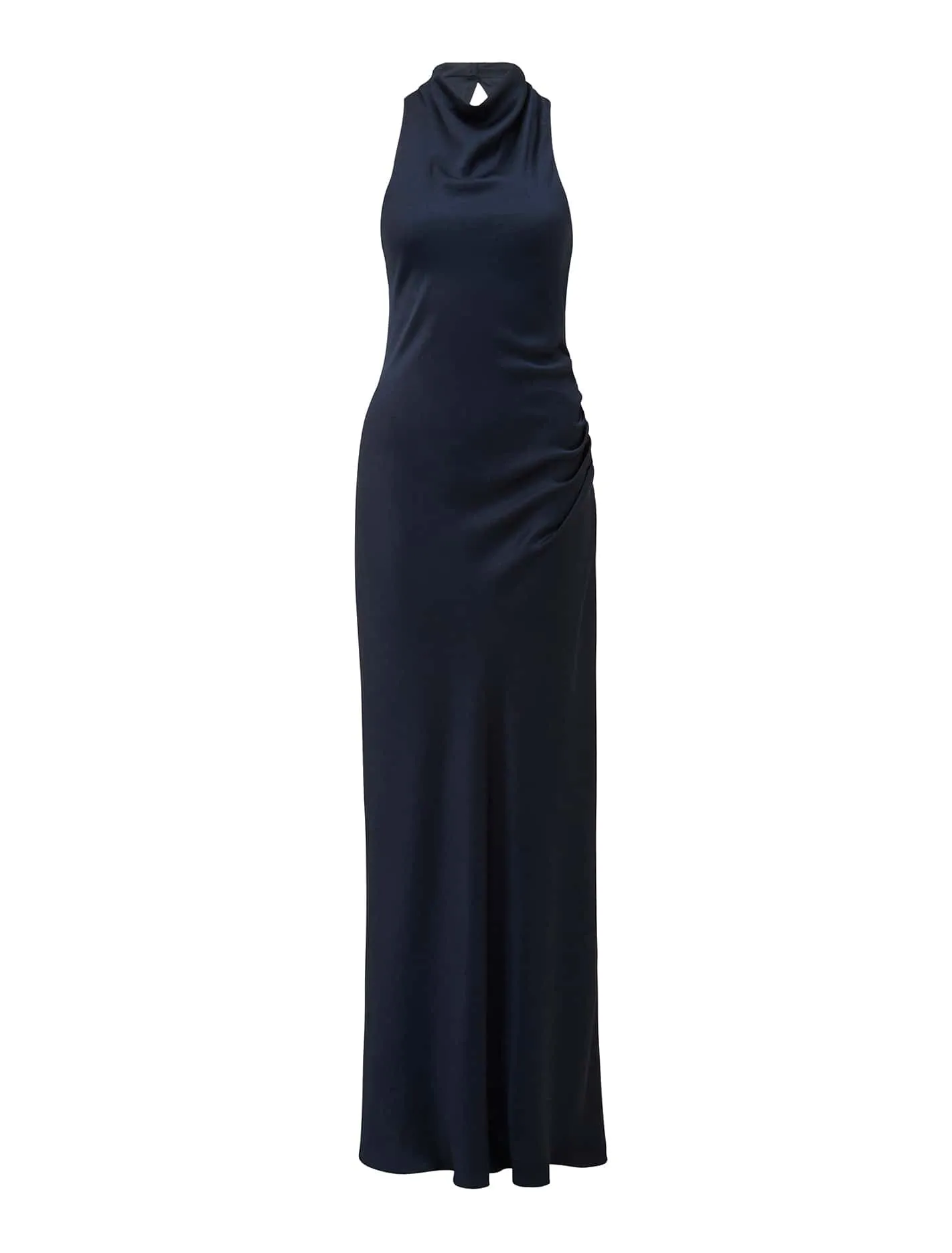Michelle Open Back Satin Maxi Dress