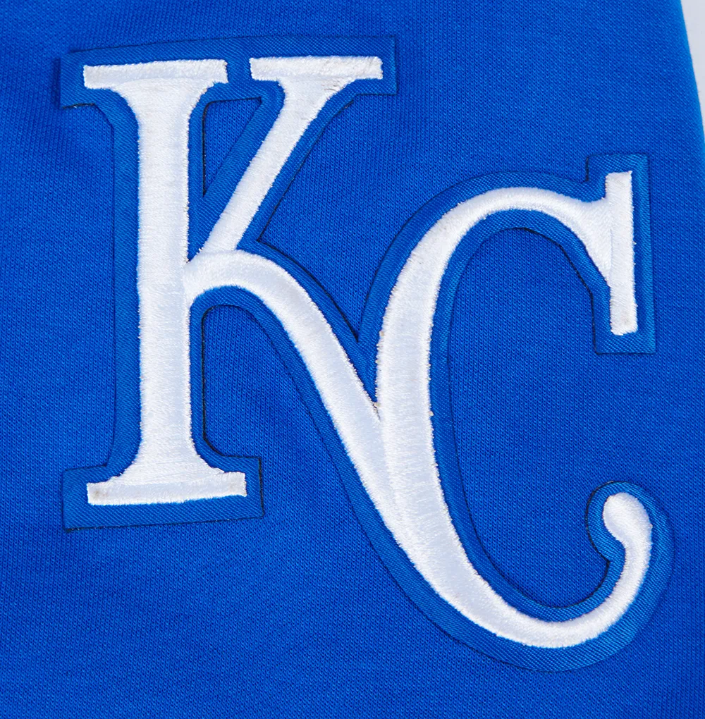 MLB KANSAS CITY ROYALS CLASSIC MEN'S WARM UP JACKET (ROYAL BLUE)