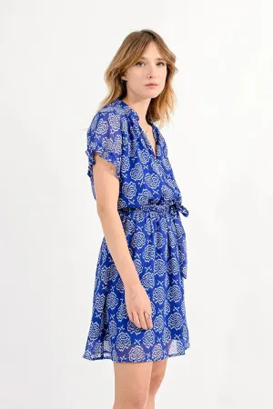 Molly Bracken Blue Print Dress