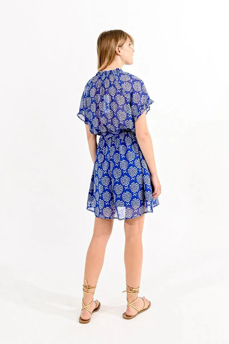 Molly Bracken Blue Print Dress