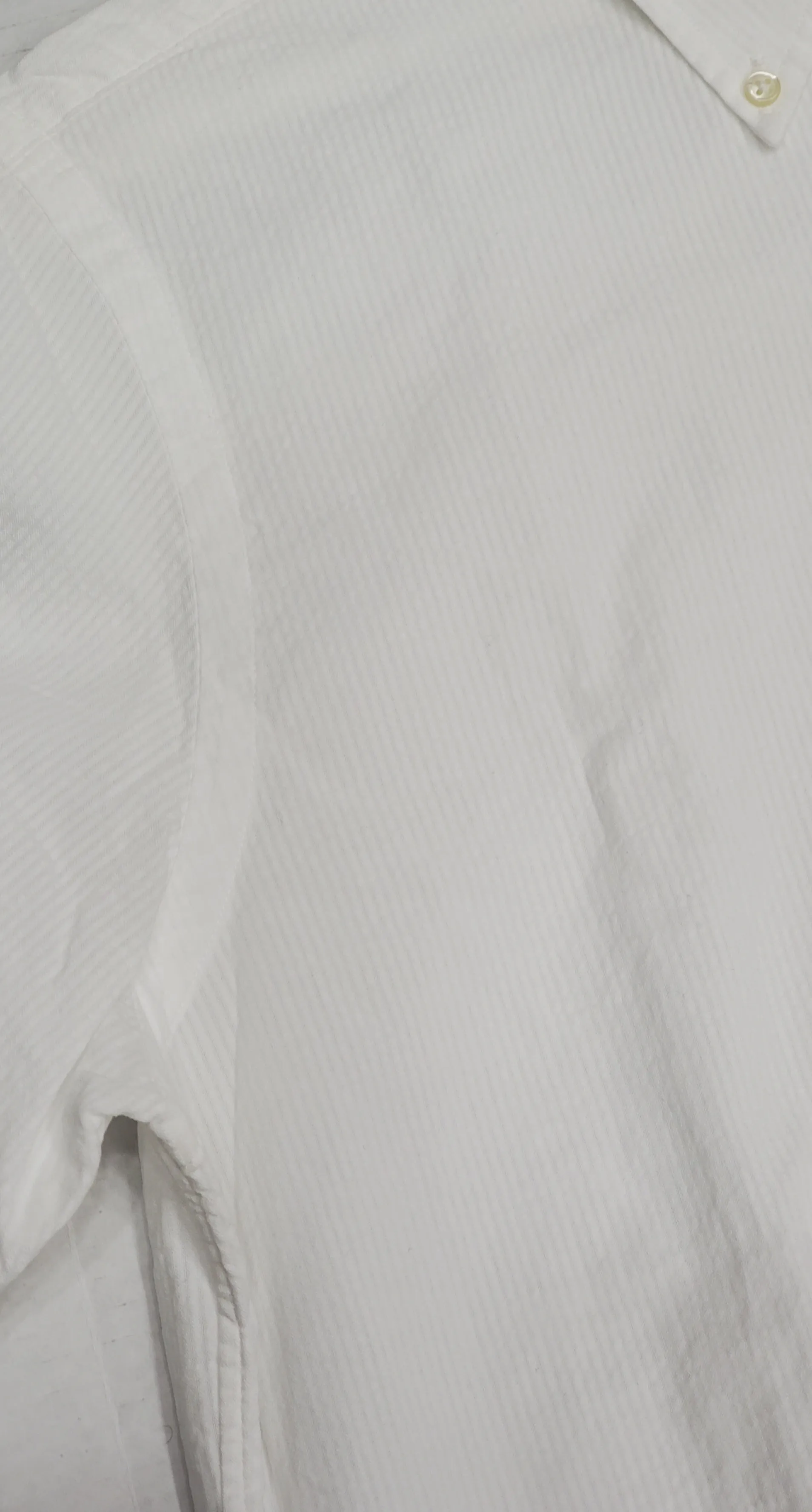 Nwt Polo Ralph Lauren White Cotton Small Pony Classic Fit Button Up