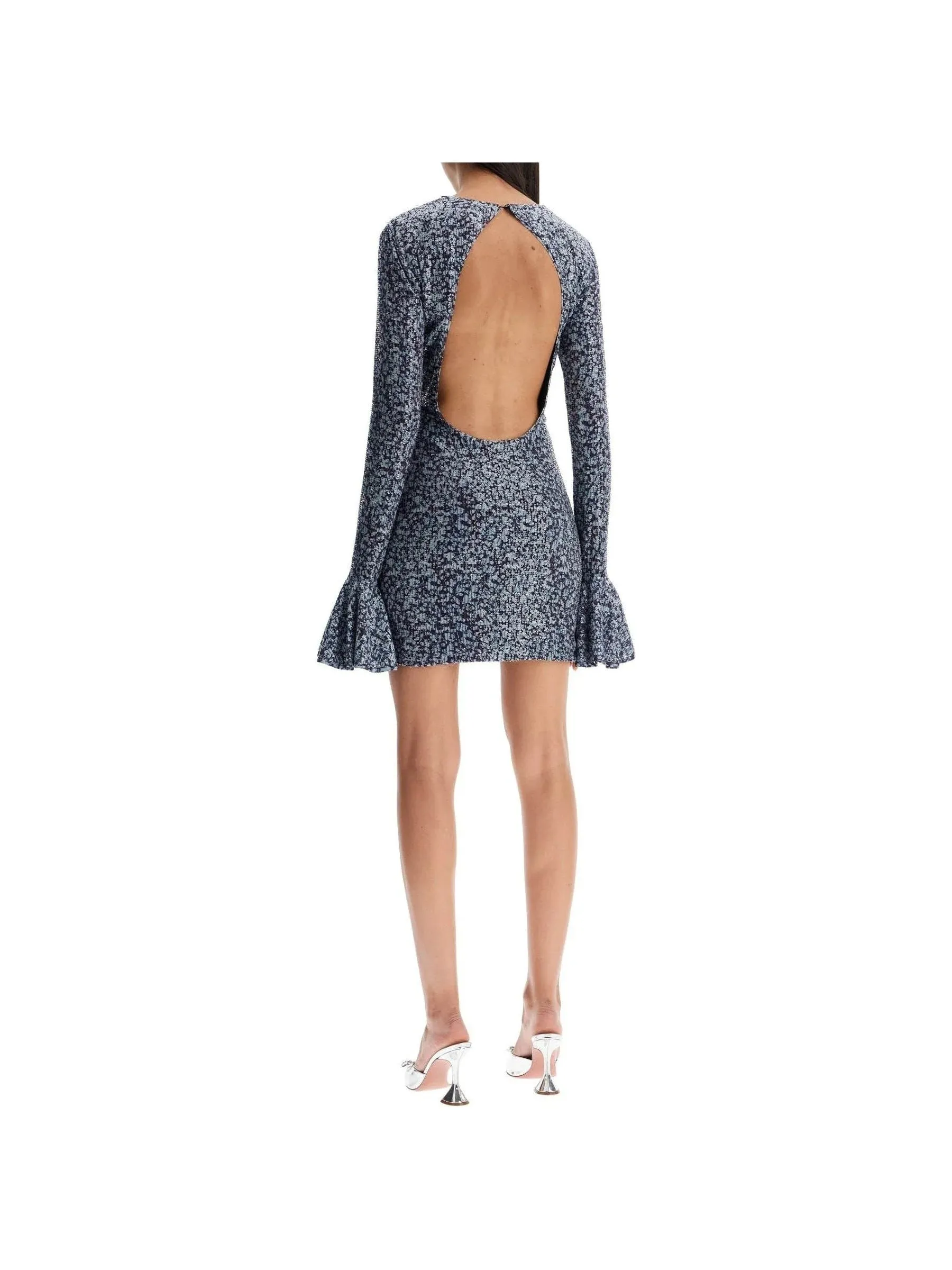 Open-Back Sequin Dress