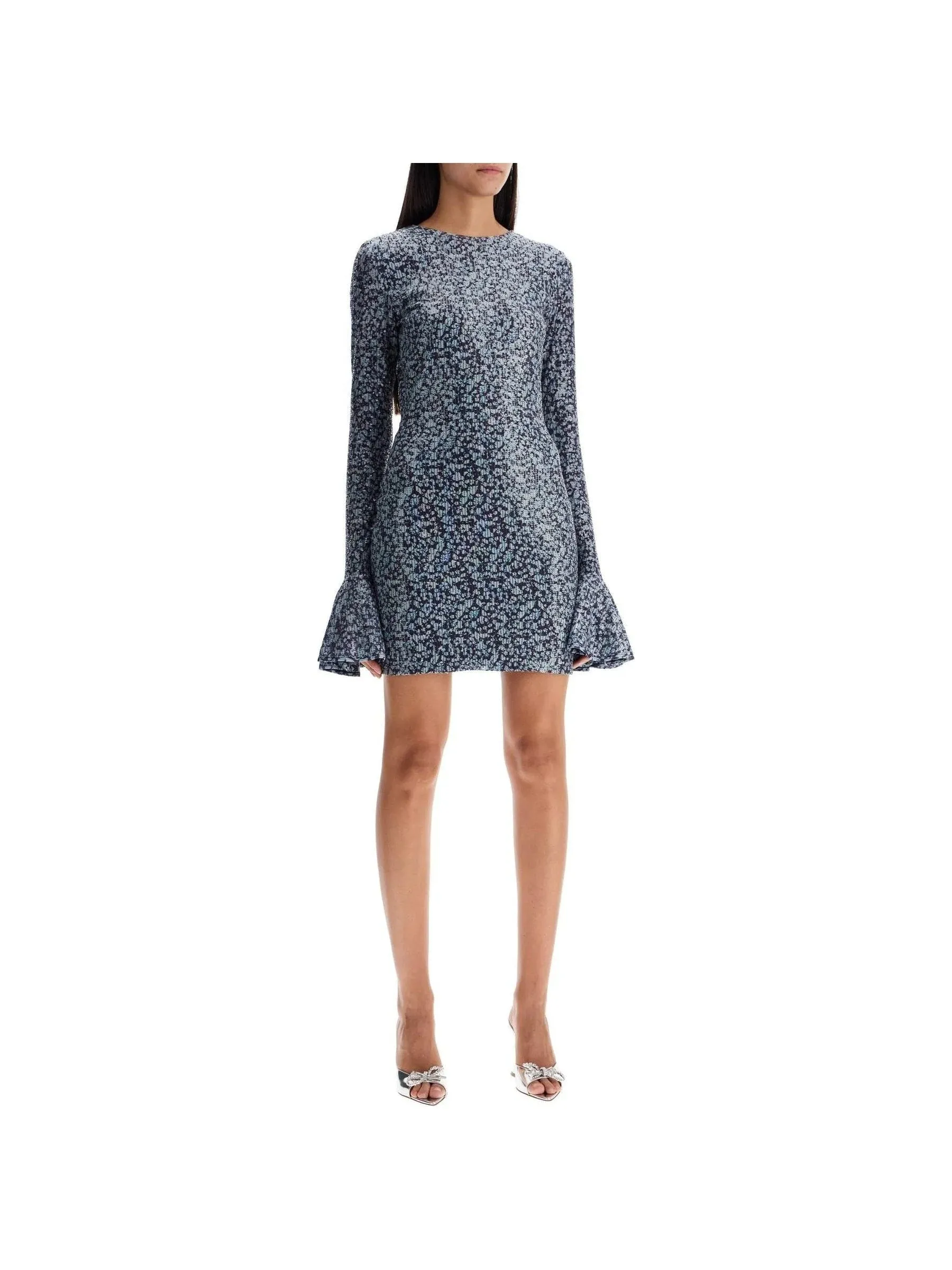 Open-Back Sequin Dress