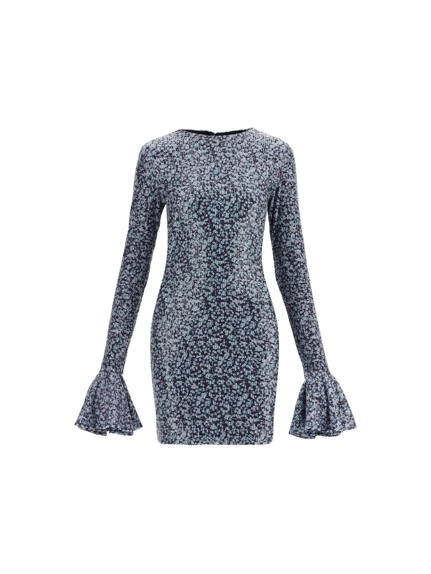 Open-Back Sequin Dress