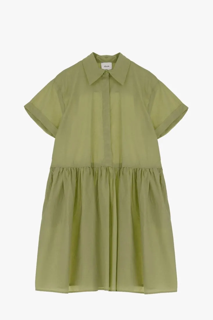 Ruffled Midi Dress