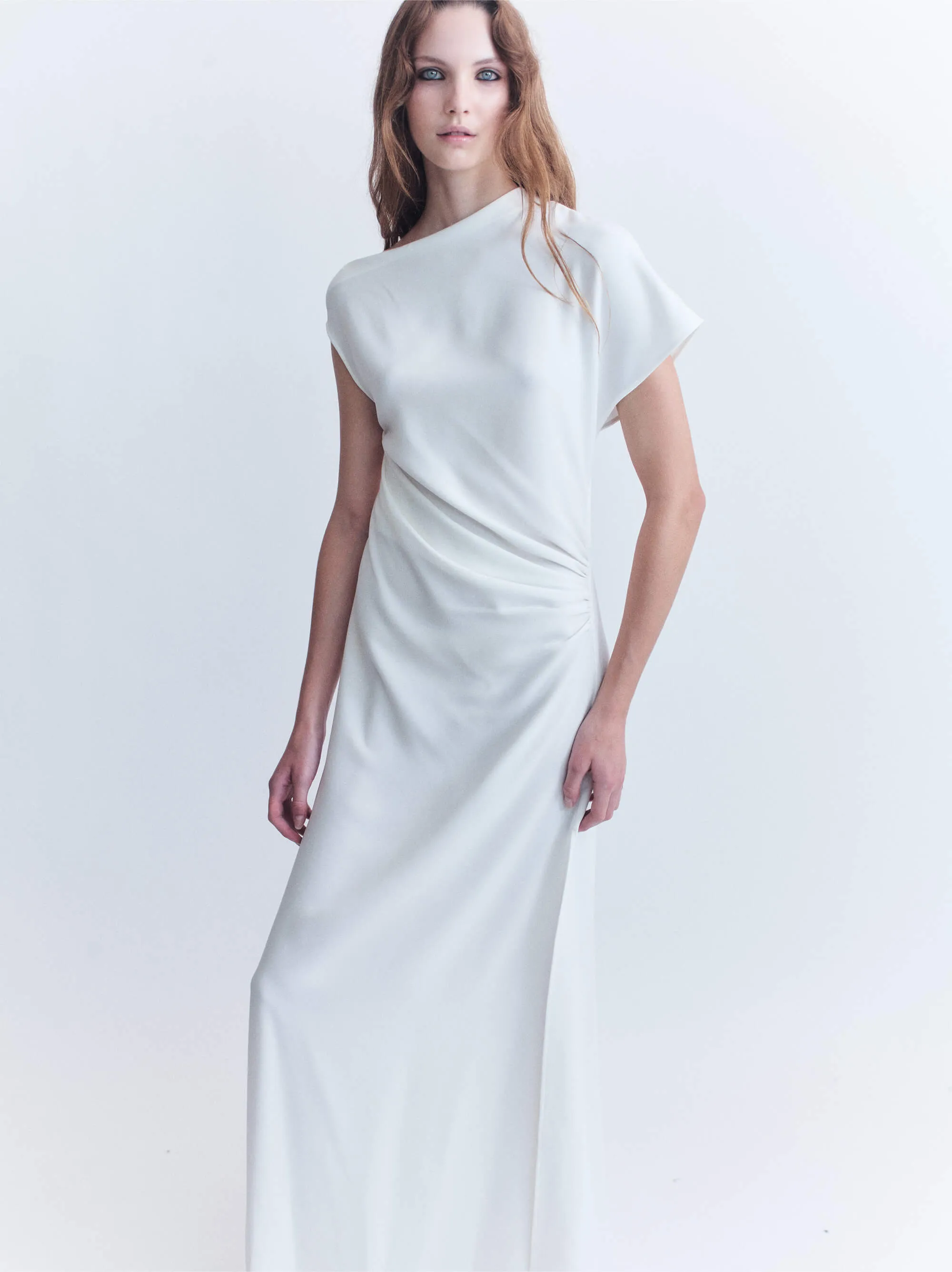 TWIST BACK GOWN