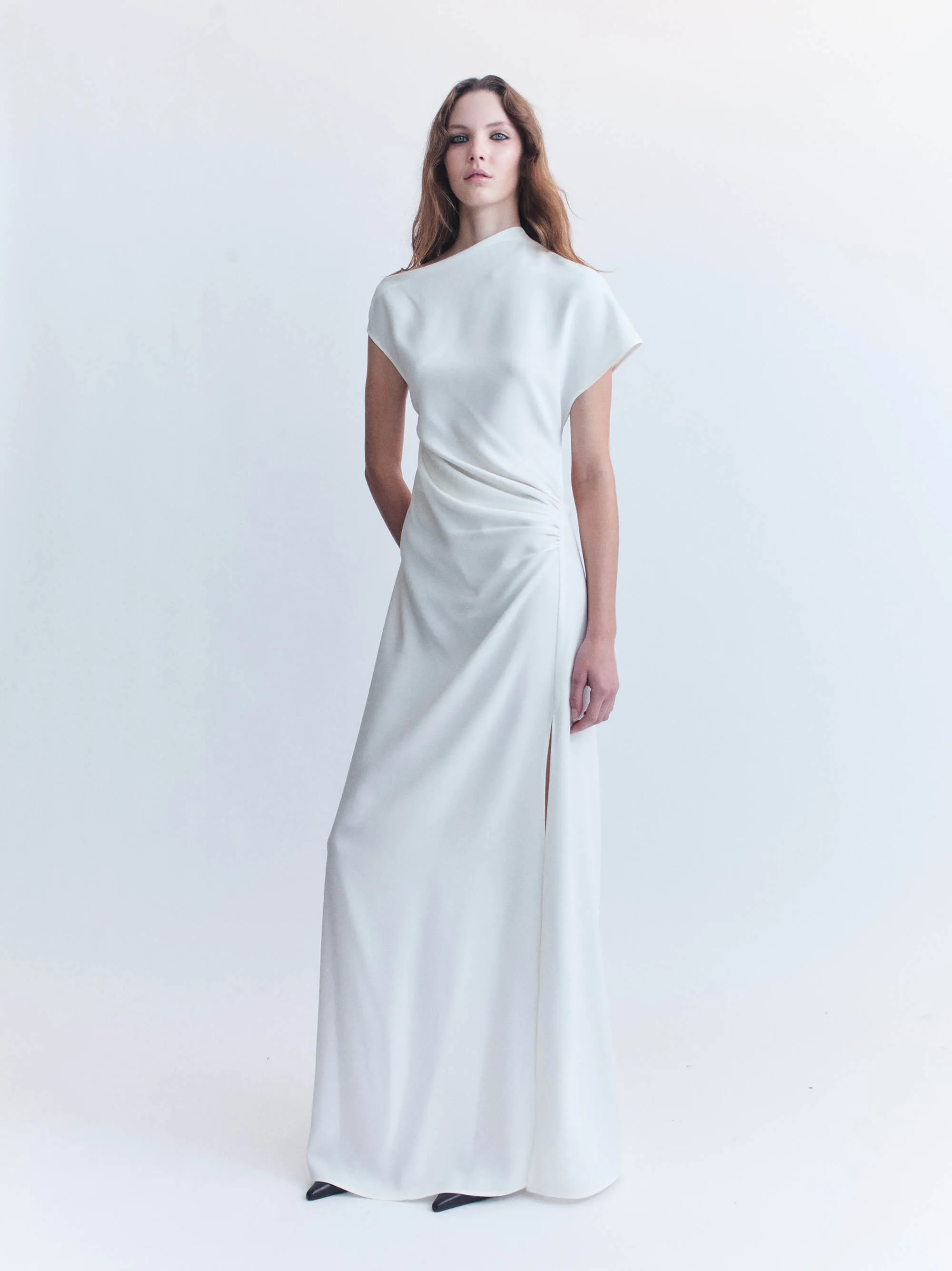 TWIST BACK GOWN