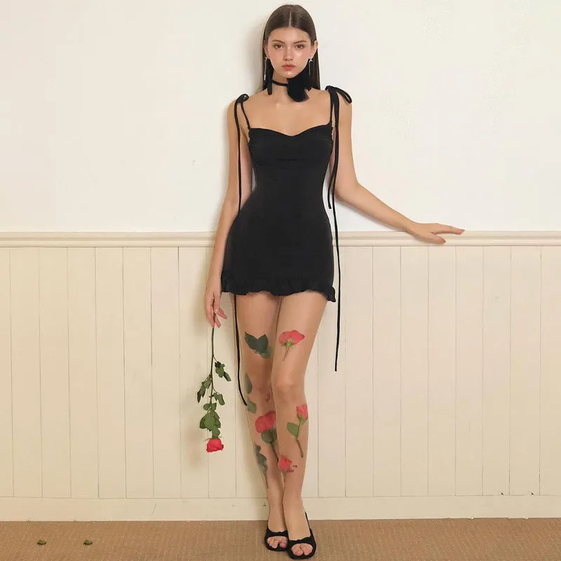 Vvsha Chrisette Backless Mini Dress