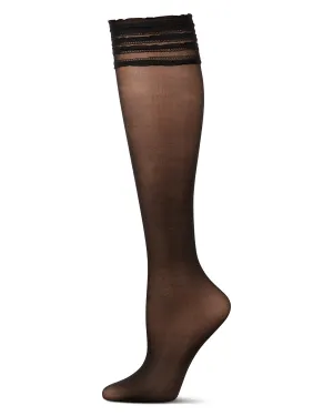Women's Rufflicious Knee High Socks